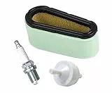 OxoxO 496894S 496894 Air Filter 272403S Pre Filter with 394358 Fuel Filter for Briggs & Stratton 282700 283700 12.5-17 HP Engines