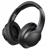 TECKNET Bluetooth-Kopfhörer Over-Ear,Kopfhörer Kabellos Bluetooth 70 Stunden Spielzeit und 5.3 BT,Mikrofon für Telefonate,HiFi-Stereo,Memory Foam,Faltbare Wireless Kopfhörer für Reisen/Büro/Handy/PC