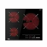 Teka - TBC 63620 TTC Glaskeramik - Glaskeramik 60 cm - Mit Funktionen für die Zubereitung jeder Art von Speisen - Modernes Design