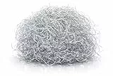 TK Gruppe Timo Klingler Engelshaar gelockt 15 gr. Lametta Silber für Weihnachten Advent Deko Dekoration