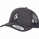 Volcom Full Stone Cheese Trucker Cap (OS, Charcoal)
