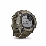 Garmin Instinct 2X Solar Tactical – GPS-Smartwatch mit unendlicher Akkulaufzeit im Smartwatch-Modus, über 40 Sport-Apps, Smart Notifications, GarminPay, Trainingszustand, Fitnessalter, Schlafanalyse