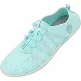 Palado Sneaker Damen Lostos - modische Turnschuhe mit Schnellschnürsystem - elegant und bequem - vielseitiger sportlicher Look Türkis UK8 - EU41