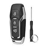 Schlüsselgehäuse Ersatz für 2015 For-d Edge Mondeo S-Max Must-ang Galaxy, Fernbedienung Autoschlüsselabdeckung, Schlüsselhülle mit Schraubendreher, Schlüsselring, Schlüsselanhänger-Abdeckung