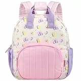 GAGAKU Kinderrucksack Mädchen kinderrucksack Kleinkind Rucksack für 2-4 Jahre Kinder Kindergartenrucksack Mini Tagesrucksack Reisetasche Kinderrucksäcke Verstellbare Schultergurte - Schmetterling