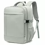 Lossga Handgepäck Rucksack 40x30x20 für Ryanair Rucksack Handgepäck Flugzeug mit Durchleitung Tasche Reiserucksack Klein mit Eine Diebstahlsichere Tasche für Herren Damen, 14 Zoll Laptop