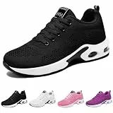 Generisch Sneaker Damen Sportschuhe Laufschuhe Luftpolster Turnschuhe rutschfeste Straßenlaufschuhe Leichtes Walkingschuhe Outdoor Fitnessschuhe
