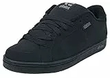 Etnies Kingpin – Klassischer Skate-Heritage-Fashion-Stil mit angesagtem, verstärkte Cupsole, Alltagssneaker - Größe 44 - Farbe Schwarz