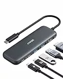 Anker USB C Hub, 332 USB-C Hub (5-in-1) mit 4K HDMI Display, 5Gbps Datenanschluss und 2 USB-A Ports für MacBook Pro, Air, Dell XPS, Lenovo Thinkpad, HP Laptops Mehr