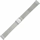Thomas Sabo Damen Uhrenarmband Edelstahl Silber, 16mm