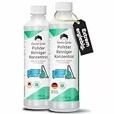 Emma Grün® Teppichreiniger & Polsterreiniger Konzentrat 2x 750ml - Waschsauger Reinigungsmittel für Teppiche, Sofas & Textilien - Reinigungsmittel Nasssauger - Polster Reinigung Made in Germany