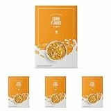 by Amazon Maisflocken Cornflakes, 500g (Packung mit 4)