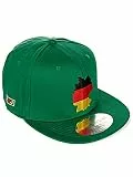 Redbridge Unisex Snapback Caps Kappe Baseball-Cap Mütze Bestickt Länder Deutschland - Grün