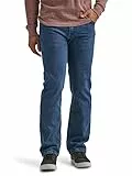 Wrangler Authentics Herren Klassische 5-Pocket-Regular Fit Jeans, Dark Stonewash Flex, 34W / 32L