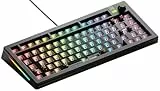 GLORIOUS Gaming GMMK 3 Barebones: Gaming-Tastaturset mit Knopf, 75% mechanische Tastatur, modulares Dichtungssystem, Hot-Swap MX-5-Pin, Schalldämmung, Aluminium-Schalterplatte, ANSI/USA