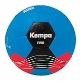Kempa Tiro Handball - Handball Ball für Kinder - für das Handballspielen in Jungen Jahren, kempablau/rot