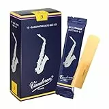 Vandoren SR213 Stärke 3 Traditionelles Altsaxophon Blätter (10er-Packung)