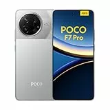 Xiaomi Poco F7 Pro Smartphone, 12+256GB, Silber, Handy ohne Vertrag, 50 MP, 120Hz AMOLED Display, Snapdragon Prozessor, 6000mAh Akku, 90W HyperCharge, HyperAI, Dual-SIM