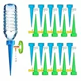 Automatische Bewässerung Set Bewässerungssystem 20pcs Tröpfchenbewässerung bewässerungsset bewässerung mit Langsam Entriegelbarem Steuerventil für Topfpflanzen Gartenpflanzen und Urlaub