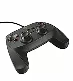 Trust Gaming GXT 540 Yula PS3 & PC Controller Kabelgebunden, 3m Kabel, USB-Anschluss, Gamepad für PlayStation 3 Konsolen, 13 Tasten, 2 Joysticks, Gummibeschichtung, Spiele, Computer - Schwarz