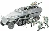 Tamiya 300035020 - 1:35 WWII Sdkfz.251/1 Hanomag (5), Halbkettenfahrzeug, Grau