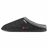 GIESSWEIN Unisex Dannheim Hausschuhe, Anthrazit 019, 42 EU
