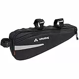 VAUDE Cruiser Bag - Rahmentasche Fahrrad mit Klett-Befestigung, Schwarz