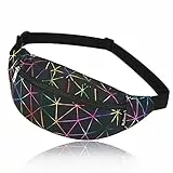 Gürteltasche Damen Bauchtasche Mode Hüfttasche Wasserdicht PU Leder Mädchen Umhängetaschen Handytasche Tasche Outdoor Sport Running Hüfttasche Urlaub Geld Pouch Pack Schwarz-a