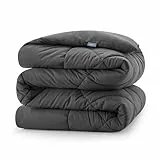 CozyLux Bettdecke 135x200 cm für 4 Jahreszeiten, Steppdecke Mikrofaser 300gsm, Ganzjahresdecke Decke 135x200cm, Super Weiche Zudecke Schlafdecke Atmungsaktive 135 x 200, Grau