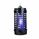 Windhager Insektenvernichter 3-Star, Insektenlampe, Mückenvernichter, Mückenschutz, UV-Lampe, Gift-und chemiefrei, Schwarz, bis zu 20m²