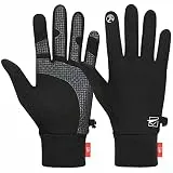 TOLEMI Winterhandschuhe zum Laufen, Thermofutter, warme Handschuhe, Anti-Rutsch-Touchscreen-Handschuhe für Herren und Damen, Sport, Wandern, Reiten, Fahren, Radfahren