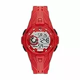Puma Herrenuhr Bold, Digitales Uhrwerk, 45mm Rotes PolyurethanGehäuse mit PolyurethanArmband, P5040