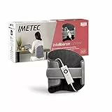 Imetec Intellisense Lumbar, Heizkissen für die Lendengegend mit elastischem Band, Schnelles Heizen, Hypoallergenes Material, 5 Temperaturen, Elektroblock-Sicherheit, Waschbar, 61x38 cm