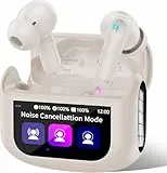 QXUFV Bluetooth Kopfhörer mit Touchscreen, In Ear Kopfhörer Kabellos Bluetooth 5.4
