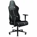 Razer Enki X - Gaming-Stuhl für Sitzkomfort den ganzen Tag (Integrierter Lordosenbogen, breitere Sitzfläche, optimierte Polsterdichte, bis 152° zurücklehnen) Grün | Standard