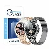 MIHENCE Schutzfolie für i58 1.32'' Smartwatch, 9H Anti-Kratzer gehärtetes Glas folie Kompatibel für LIGE/DekeFit i58 1.32‘’ Smartwatch (3 Stück)