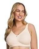 SUSA BH Damen ohne Bügel - Capri 8107 - Größen B-G - BH mit Soft-Touch-Unterbrustband - Gemoldete Cups mit Stützblenden & verstellbaren Träger - Glattes, leichtes Material - Bequemer T Shirt BH