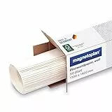 magnetoplan Pinnwand-Papier, Weiß| 50 Blatt | BxH 1100 x 1400mm | Hochwertiges Metaplanwand Papier 50 g/qm | Perfekt für Moderationswand & kreative Meetings | FSC-zertifiziert | Made in Germany