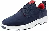 Tommy Hilfiger Men HILFIGER NUBUCK MIX HYBRID SHOE, Desert Sky, 45 EU