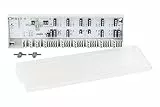 Möhlenhoff Alpha-Basis direct 230V/24V Hochwertige Klemm-Einstellstange für 6 Thermostate und 15 Stellantriebe