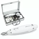 prorelax Maniküre- / Pediküre-Set DELUXE | Für Damen und Herren | Professionelle Hand- und Fußpflege für Zuhause und unterwegs | 15 hochwertige Aufsätze aus chirurgischem Stahl | Mit LED-Licht