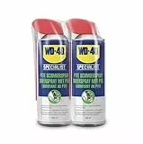 WD-40 Specialist PTFE Schmierspray Smart Straw | 2×400ml | Reduziert Reibung & Verschleiß | Langanhaltende Schmierung | Für Metall, Gummi, Kunststoff & Glas | Wasserabweisend | 360°-Ventil