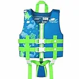Gogokids Schwimm Weste Kinder Schwimmjacke Kleinkind - Badeanzug Assist Bademode für Mädchen und Jungen Neopren Schwimmen Jacke für 1–9 Jahre/ 15-30kg