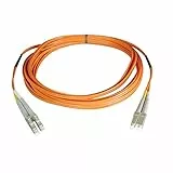Tripp Lite N520–01 M 1 m 3 ft 50/125 Duplex Multimode Fiber Patch Kabel orange 1m