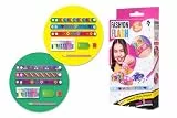 Simba Fashion Flash Diamond Setting Armband – DIY Schmuckset mit 3 Armbändern & 7 bunten Diamanten zum Einsetzen, 2-fach sortiert mit zufälliger Farbauswahl, Kreativset ab 5 Jahren