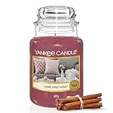 Yankee Candle Duftkerze im Glas (groß) | Home Sweet Home | Brenndauer bis zu 150 Stunden | Perfekte Geschenke für Frauen
