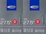 2X Schwalbe SV 21 Schlauch 27,5 650B Ventil: Französisch Sclaverand SV21 27.5, Presta