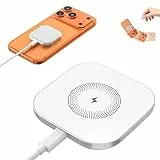 Mag-Safe Ladegerät iPhone, Magnet Wireless Charger Induktive Ladestation für iPhone 17 16 15 14 13 12 Series, iPhone Induktive Kabelloses Ladepad Ladestation für Air-Pods 4 3 2 Pro
