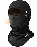 GXCROR Sturmhaube Balaclava Skimaske – doppellagig, Winddicht & warm für Winter, Motorrad, Ski, Unisex