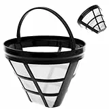 Wiederverwendbarer 4-Kegel-Kaffeefilter, Permanenter Filterkorb für 8-12 Tassen Kaffeemaschinen, Filter #4 Kegel-Kaffeefilter für Braukaffeemaschine, Permanentfilter für Kaffeebar-Brauer-Zubehör, 2